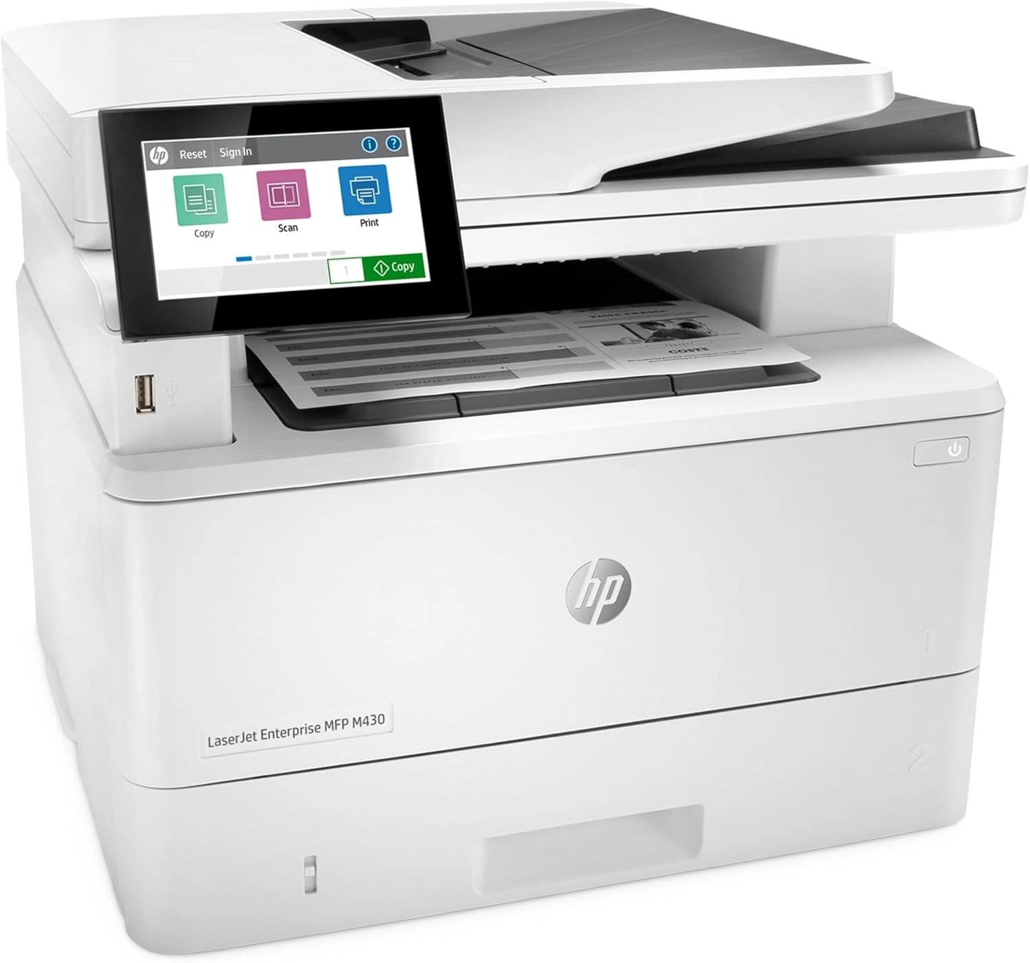 طابعة HP LaserJet Enterprise MFP M430f (3PZ55A)