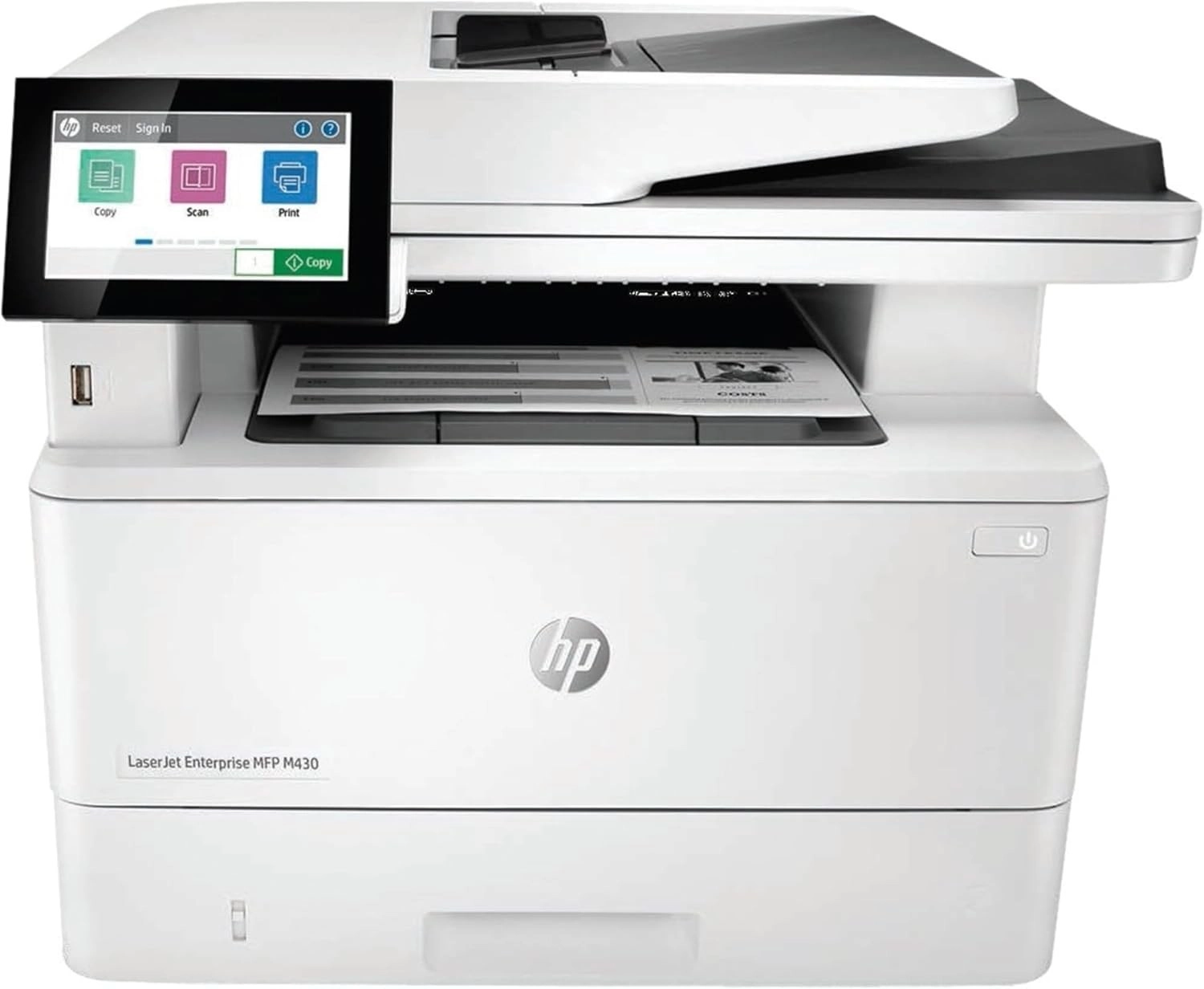 طابعة HP LaserJet Enterprise MFP M430f (3PZ55A)