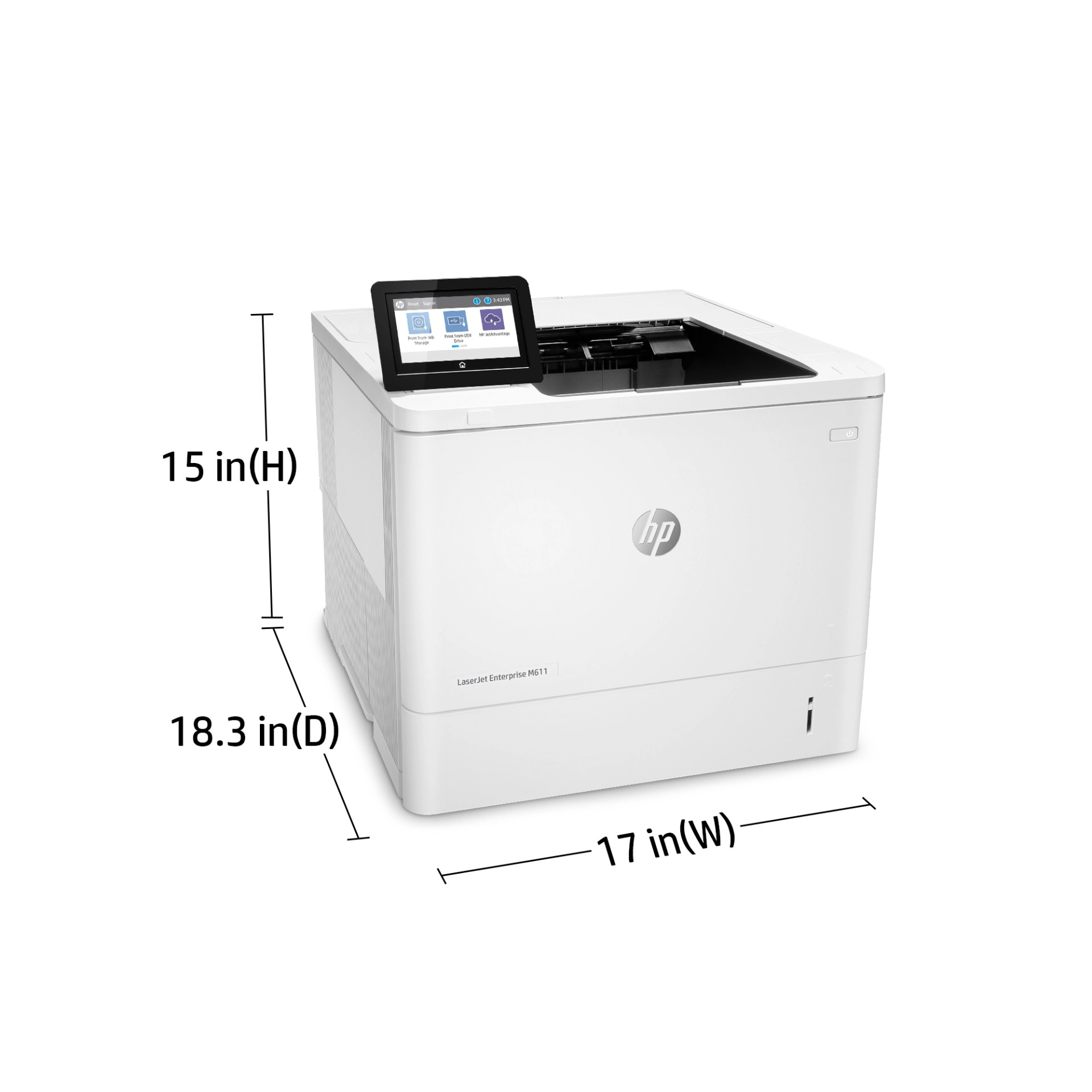 Принтер HP LaserJet Enterprise M611dn (7PS84A)