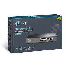 TP-Link 16 портовый Gigabit коммутатор SG1016D