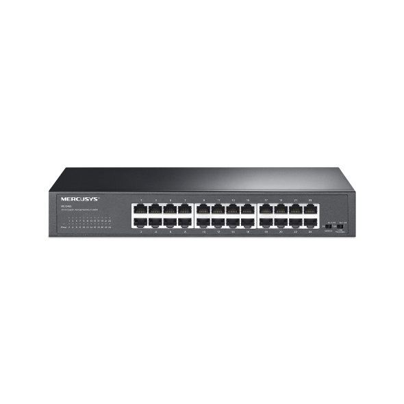 Mercusys 24 портовый Gigabit Desktop Rackmount коммутатор MS124GS