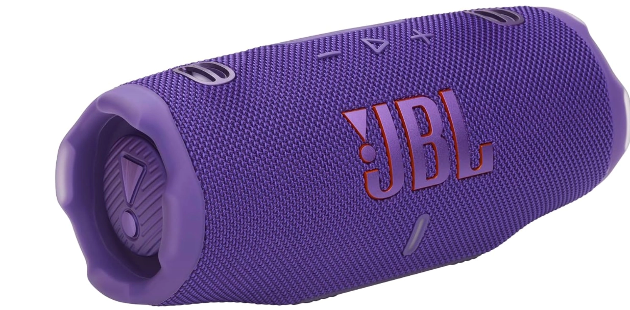 مكبر صوت محمول JBL Charge 6 باللون البنفسجي (1200130019593)