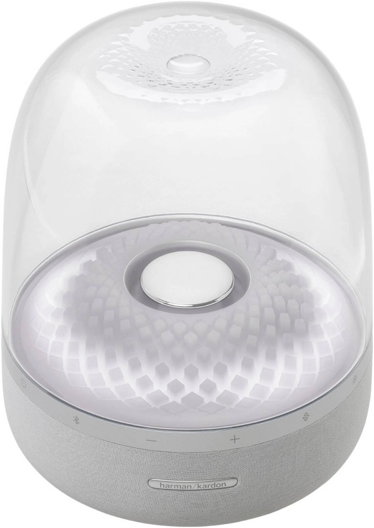 مكبر صوت بلوتوث Harman Kardon Aura Studio باللون الرمادي (HKLUNAGRYEU)