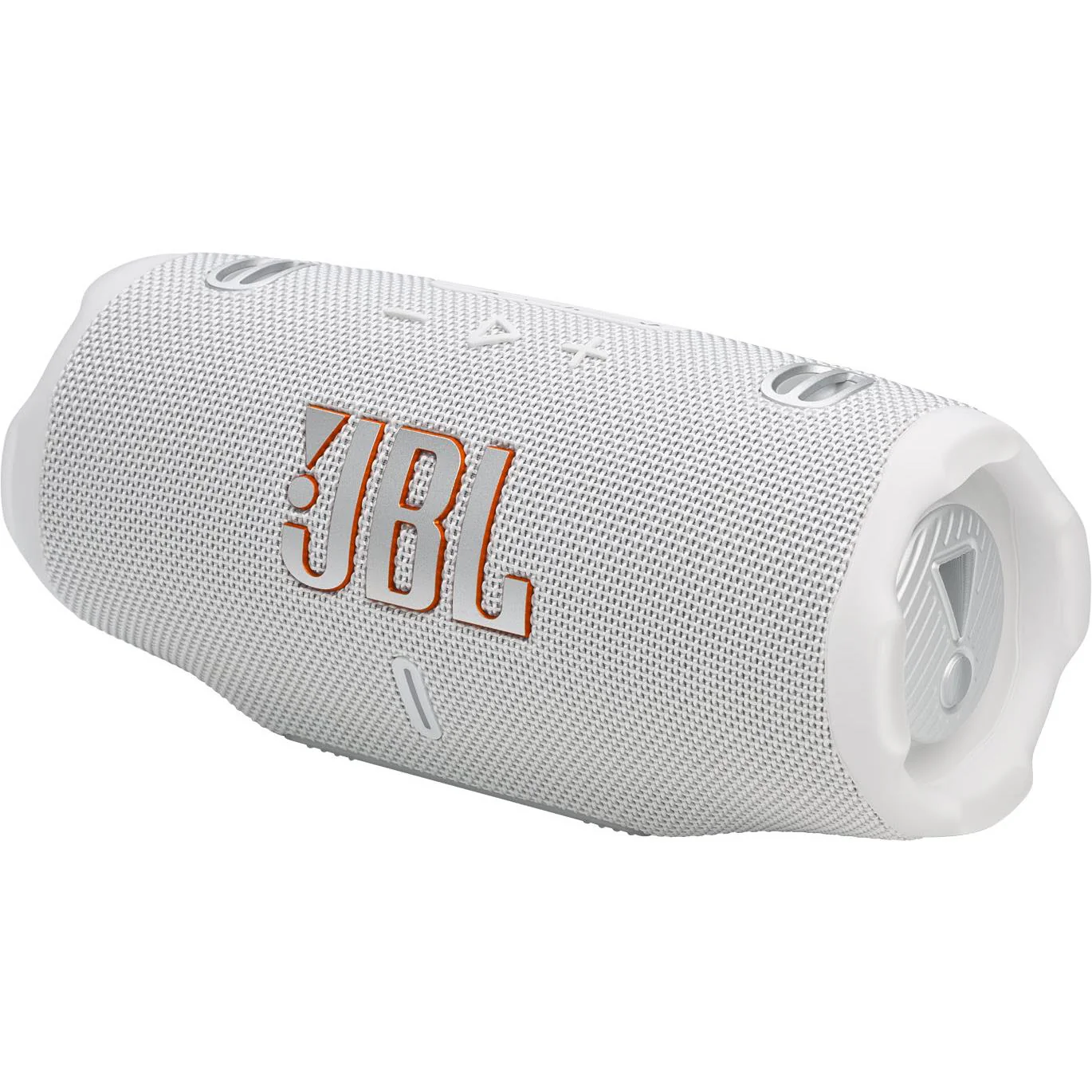 مكبر صوت محمول JBL Charge 6 باللون الأبيض (JBLCHARGE6WHT)