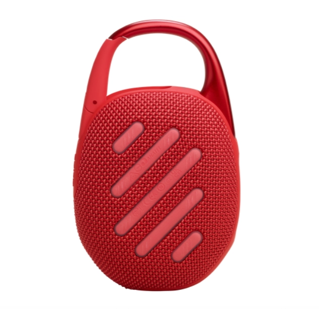 مكبر صوت محمول JBL Clip 5 باللون الأحمر (JBLCLIP5RED)
