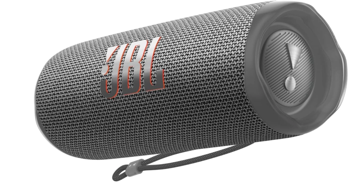 Портативная колонка JBL Flip 6, Серая (JBLFLIP6GREY)