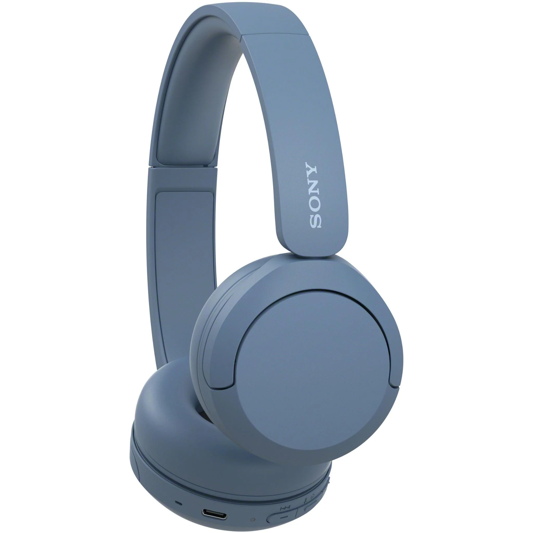 سماعة رأس لاسلكية Sony WH-CH520 باللون الأزرق (WH-CH520/LZE)