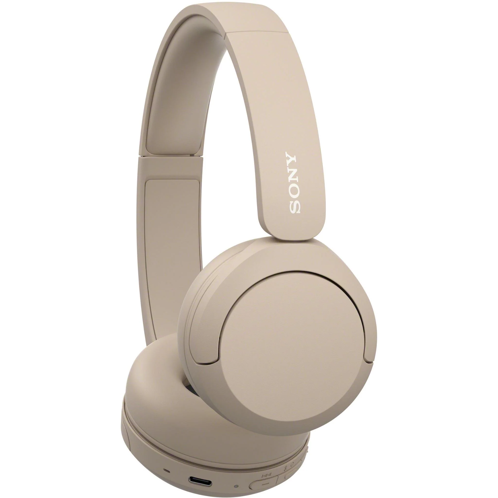 Беспроводные наушники Sony WH-CH520, Бежевые (WH-CH520/CZE)