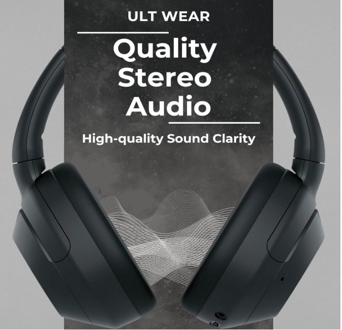 Беспроводные наушники Sony WH-ULT900N, Чёрные (WH-ULT900N/BCE)