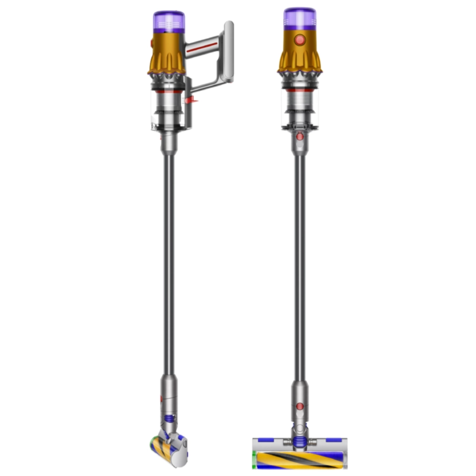 مكنسة كهربائية Dyson V12 Detect Slim Absolute SV46 أصفر نيكل