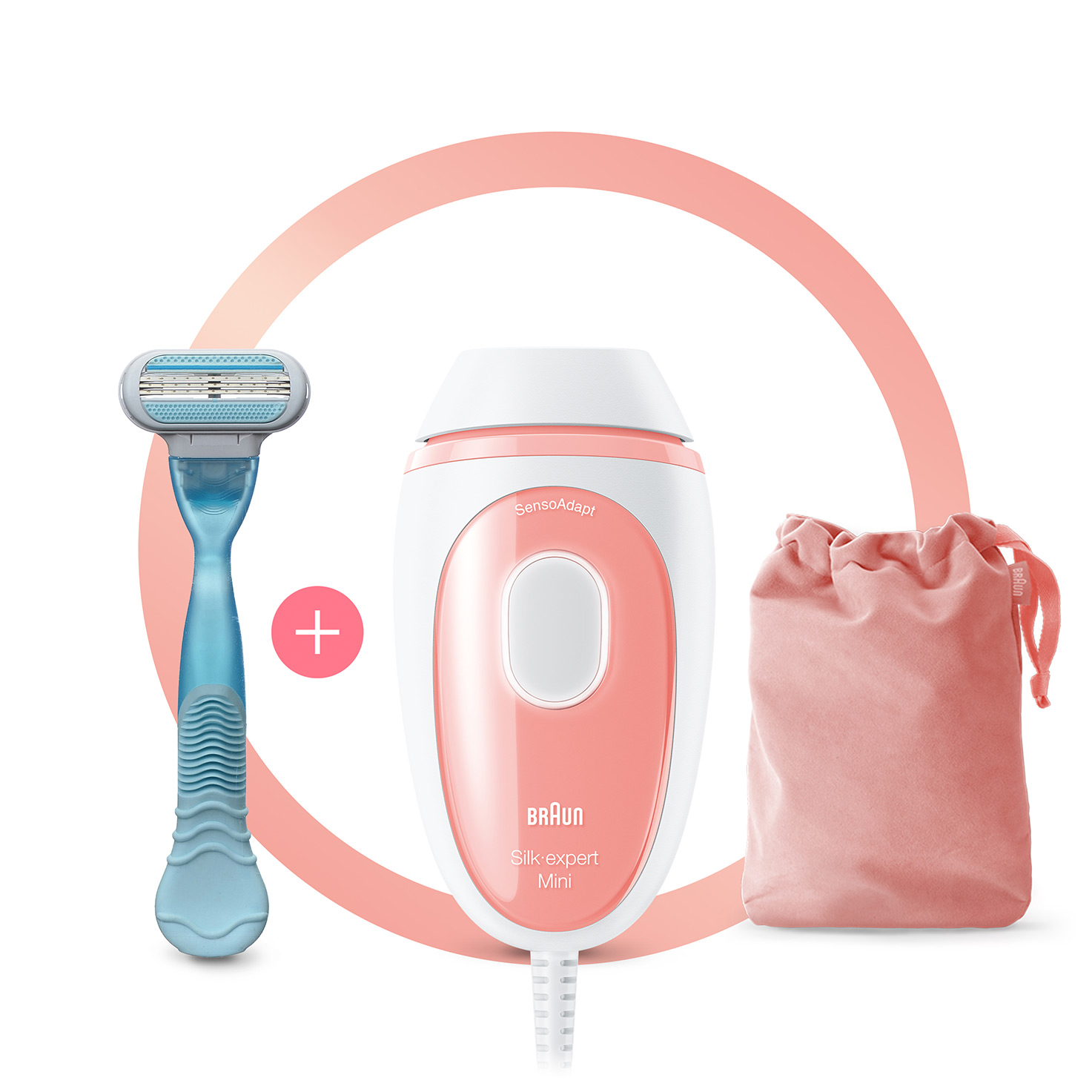 جهاز إزالة الشعر بالضوء Braun IPL Silk-expert Pro 3 (PL1014)