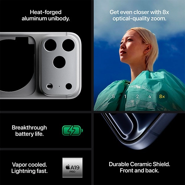 iPhone 17 Pro eSIM فقط بسعة 1 تيرابايت برتقالي كوني