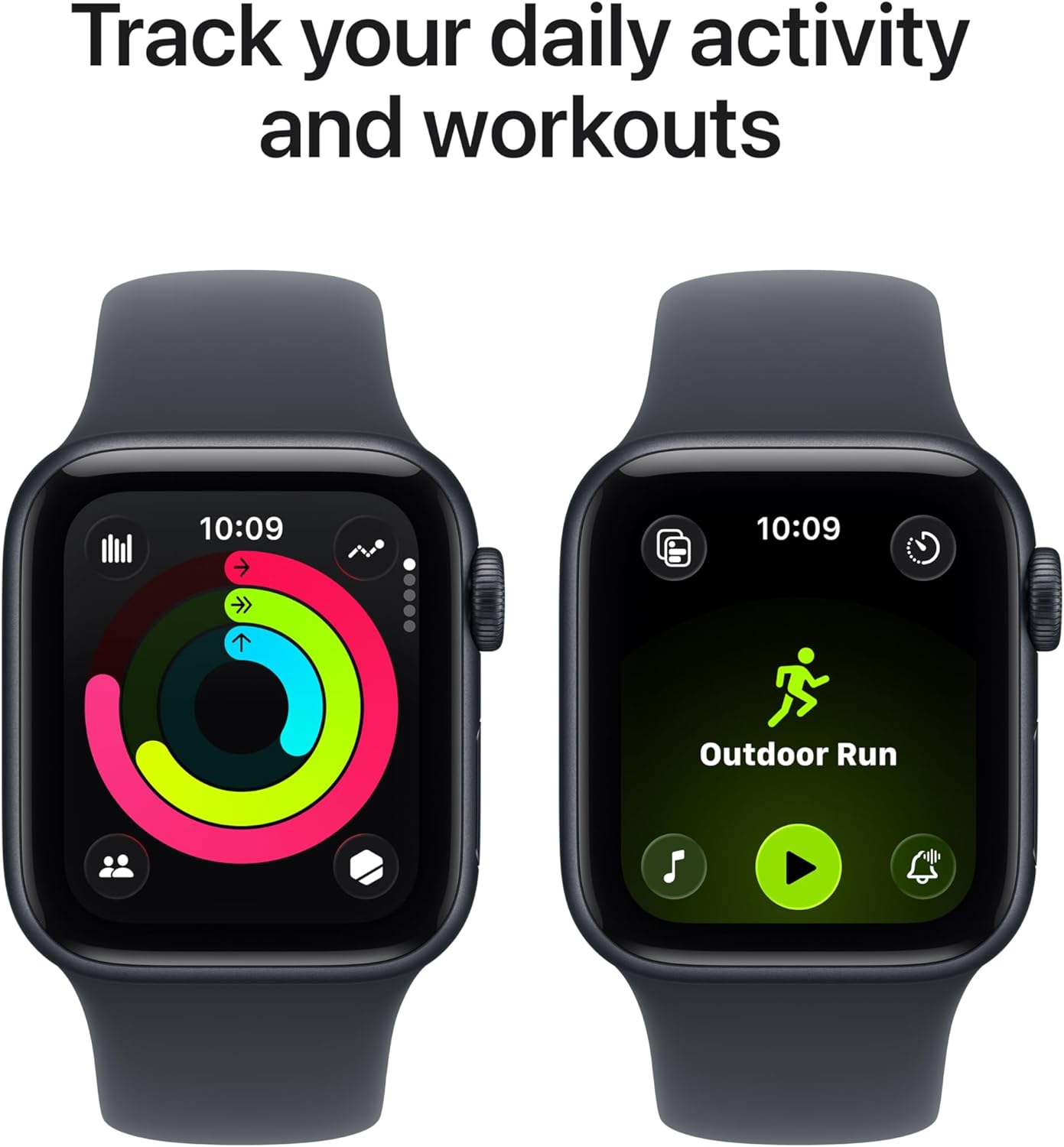 Apple Watch SE 3 GPS 40mm Midnight алюминиевый корпус с ремешком Midnight Sport (MEH94) S/M
