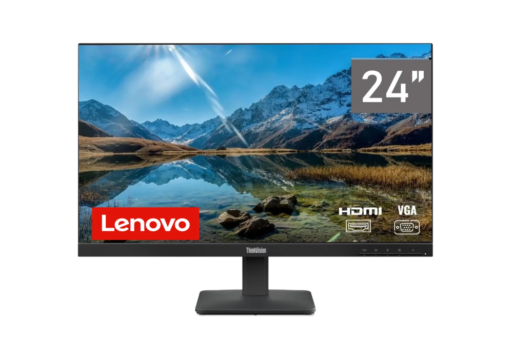 Lenovo 23.8" FHD ThinkVision LED Монитор (S24-4e) (64B5KAT1UK)