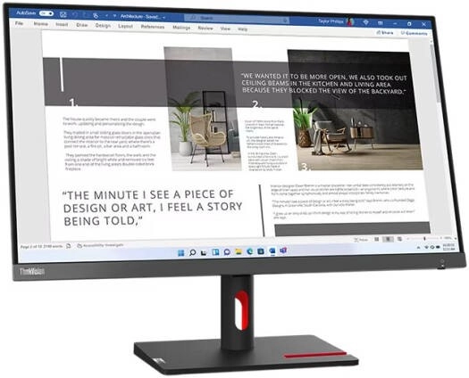 Lenovo Monitor ThinkVision S27i-30 (63DFKAT4UK)