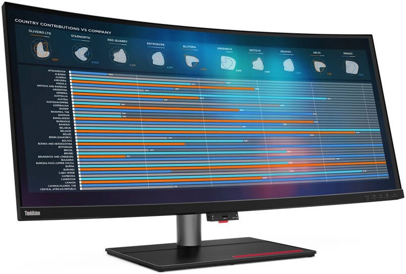 شاشة Lenovo ThinkVision P40w-20 (62C1GAT6UK)