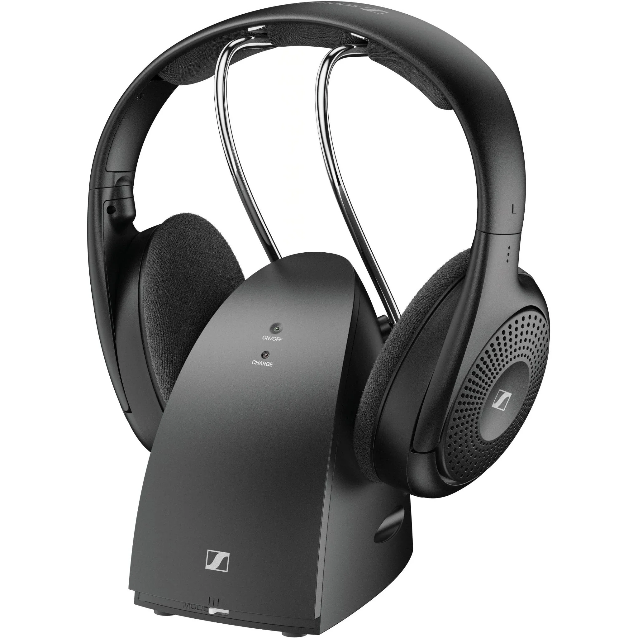 سماعة رأس لاسلكية Sennheiser RS 120 W باللون الأسود (700171)