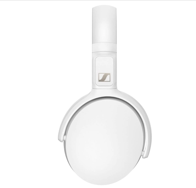 سماعة رأس لاسلكية Sennheiser HD 350BT باللون الأبيض (508385)