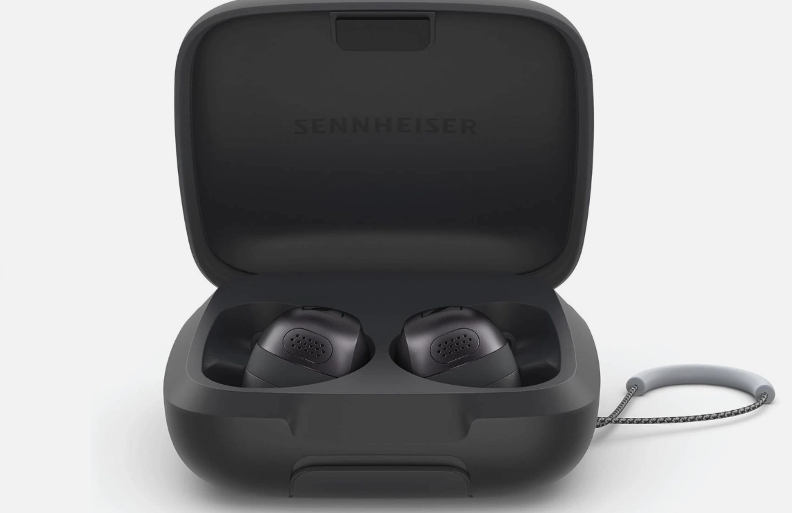 سماعات أذن لاسلكية Sennheiser Momentum Sport True Wireless بلون الجرافيت (700305)