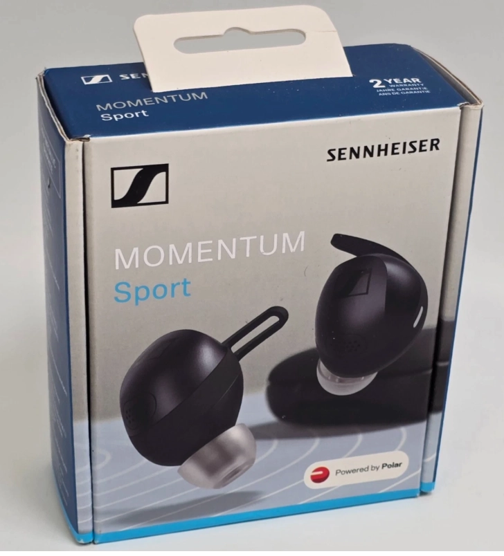سماعات أذن لاسلكية Sennheiser Momentum Sport True Wireless بلون الجرافيت (700305)