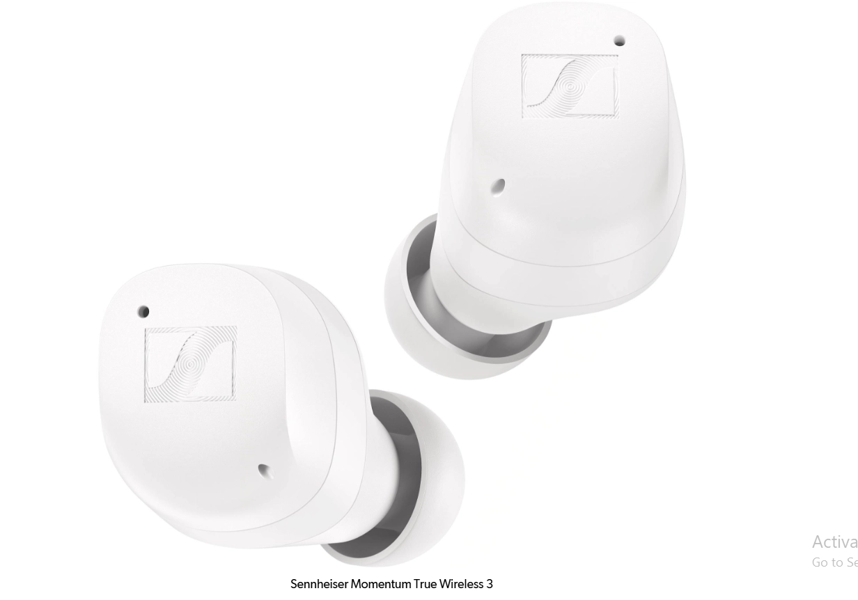 سماعات أذن لاسلكية Sennheiser M3 True Wireless 3 باللون الأبيض (509181)