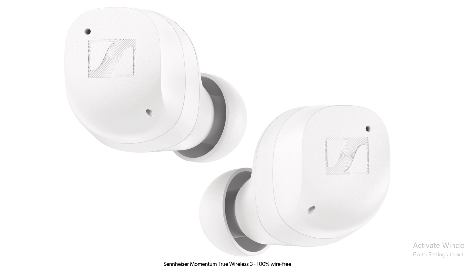 سماعات أذن لاسلكية Sennheiser M3 True Wireless 3 باللون الأبيض (509181)