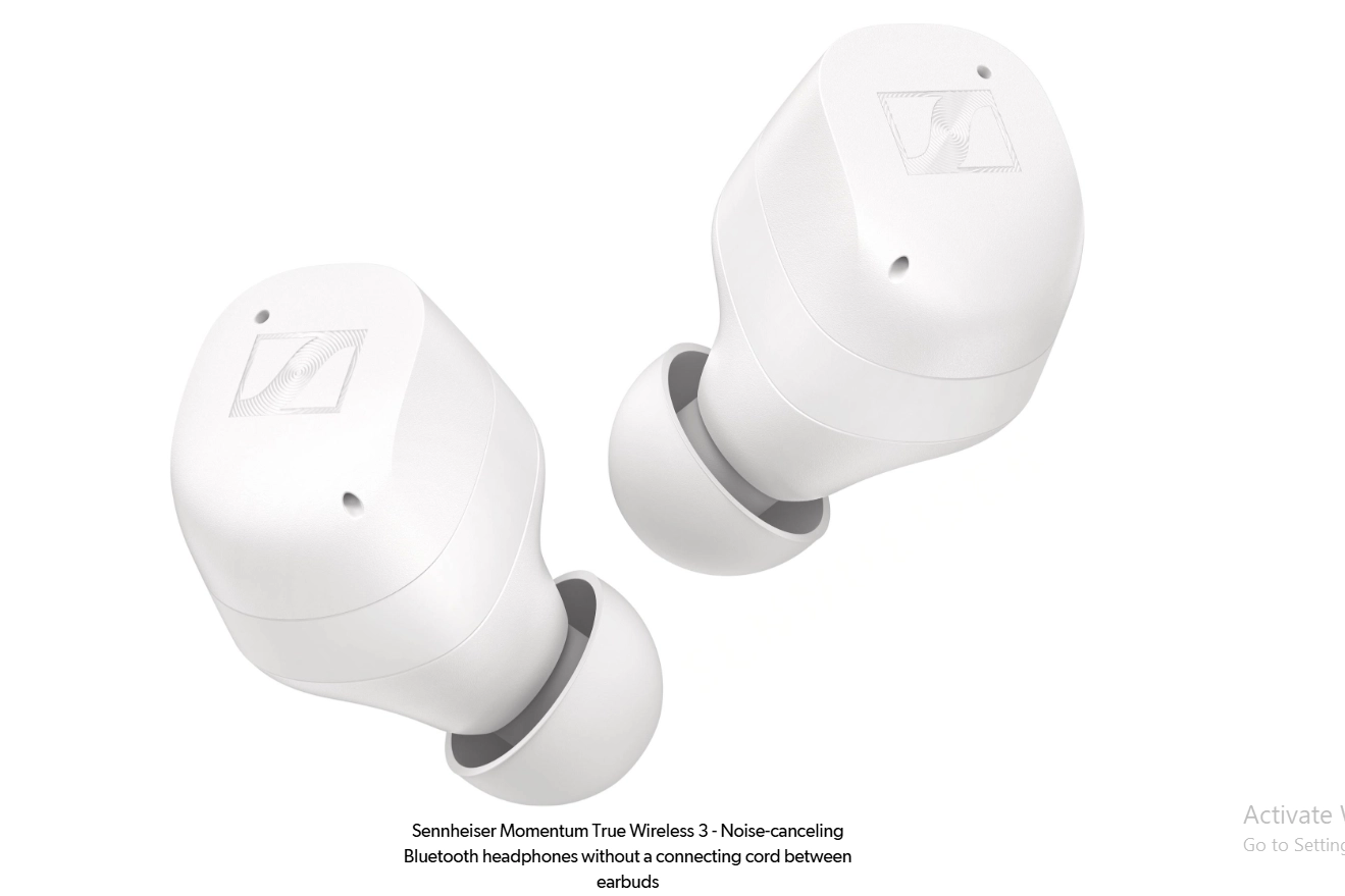 سماعات أذن لاسلكية Sennheiser M3 True Wireless 3 باللون الأبيض (509181)