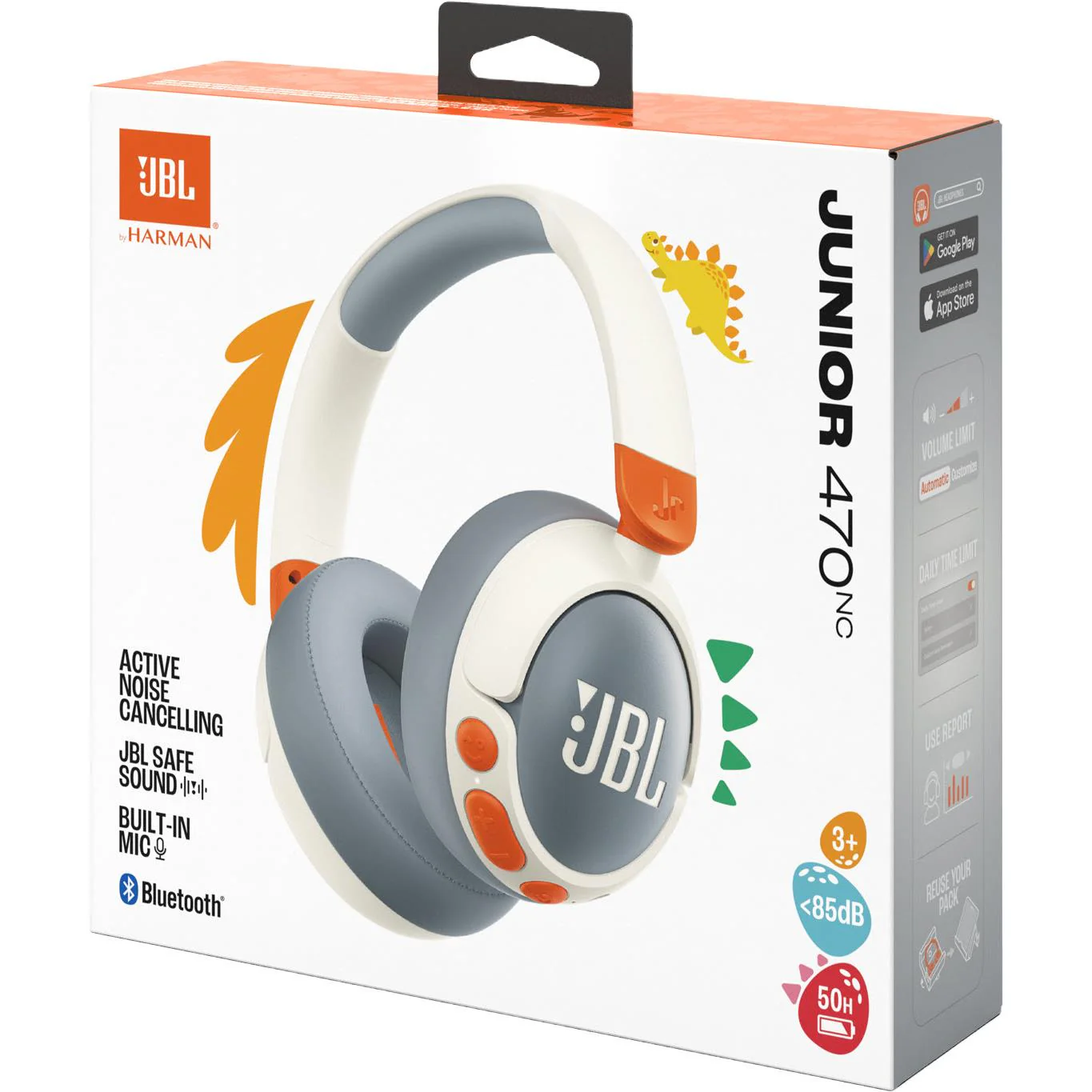 JBL Jr 470NC White
