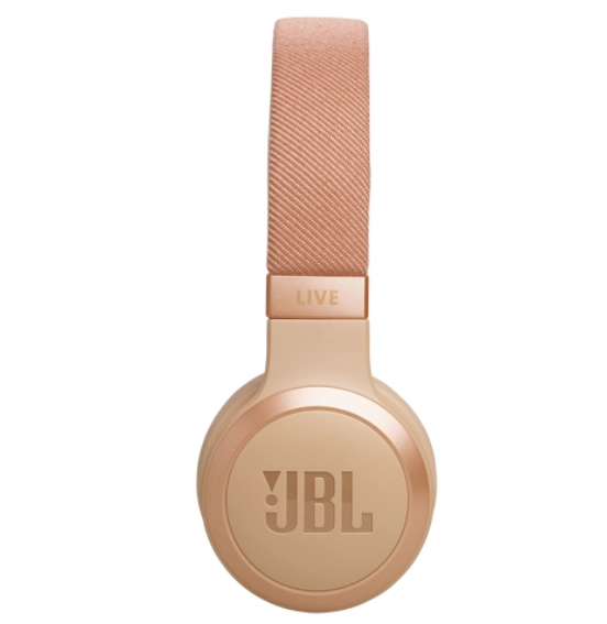 سماعات أذن لاسلكية JBL Live 670NC باللون الرملي
