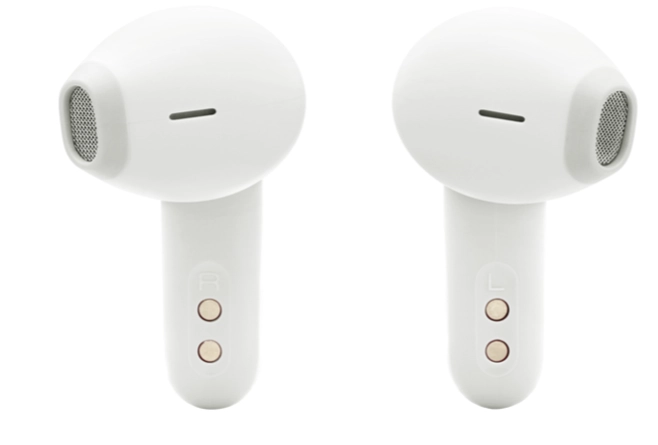 سماعات أذن لاسلكية JBL Wave Flex 2 باللون الأبيض