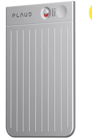 Plaud Note NB-100 Portable Voice Recorder Silver