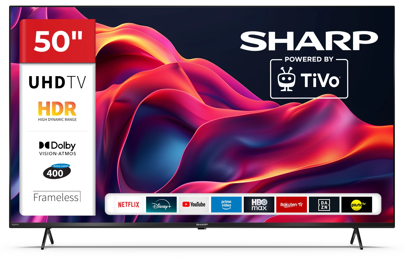 Sharp 50 inch 4K UHD Google TV Frameless