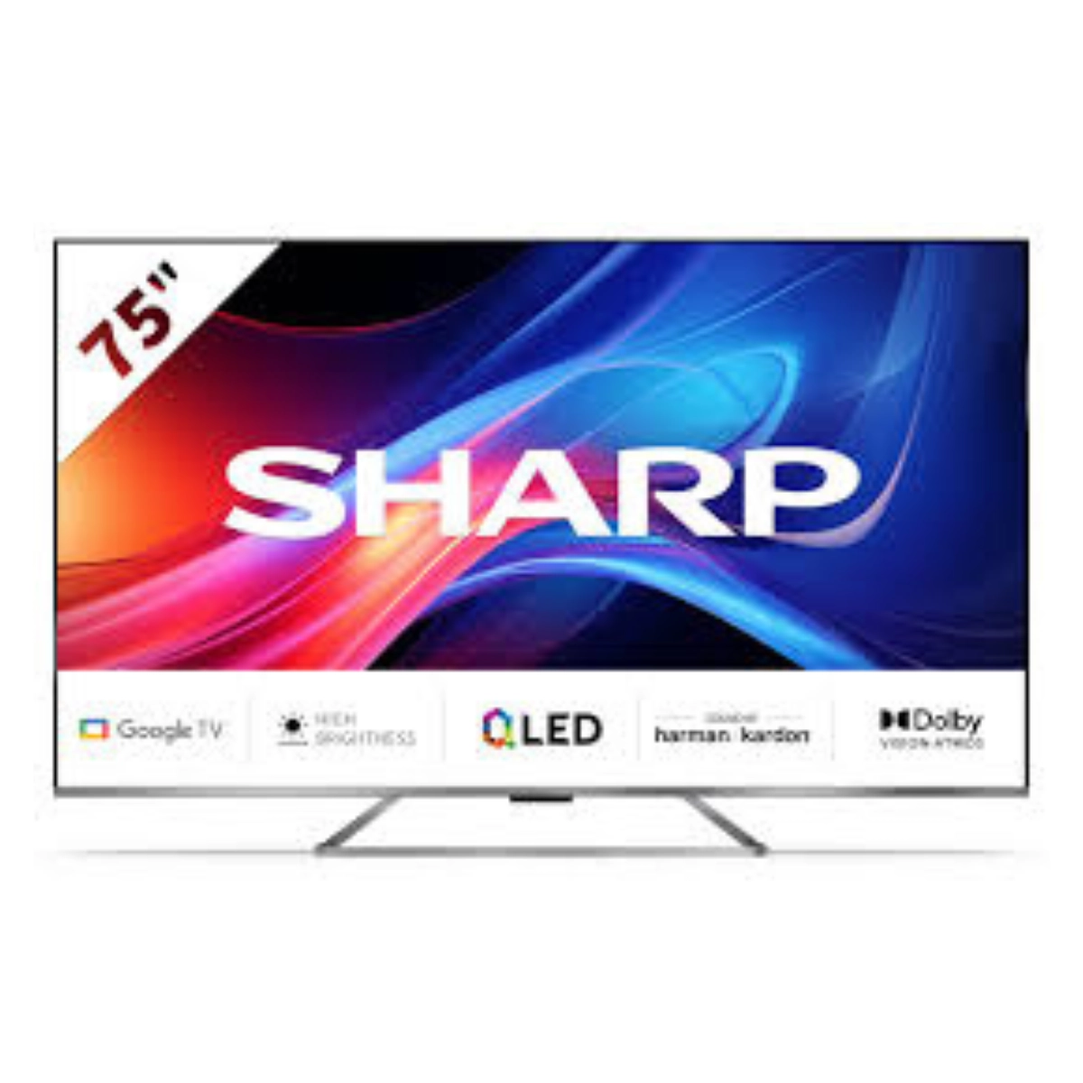 Sharp 75 inch 4K UHD Google TV Frameless