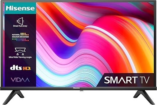 تلفزيون Hisense ذكي 40 بوصة LED بنظام VIDAA