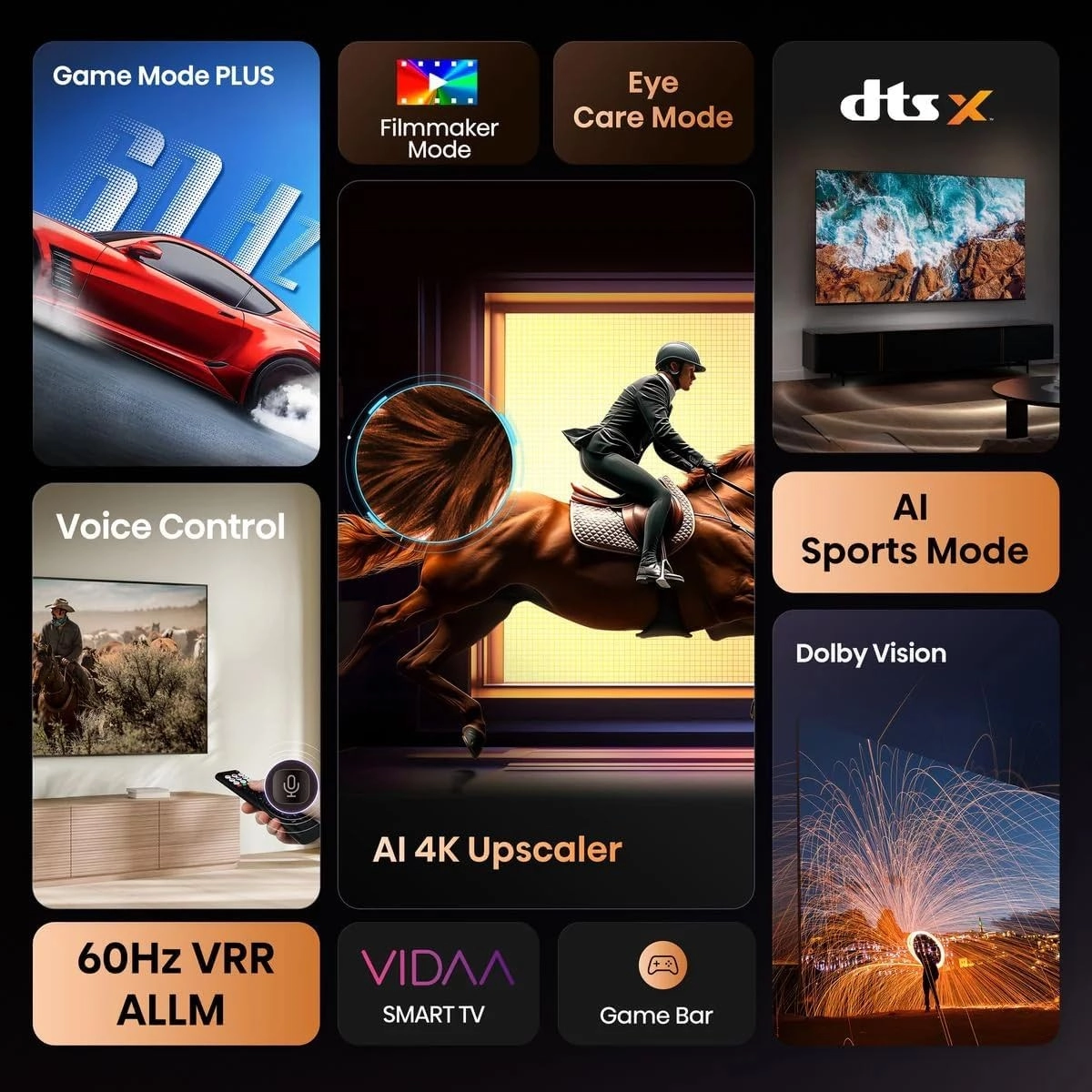 Hisense 43 inch LED 4K UHD Smart TV A61Q