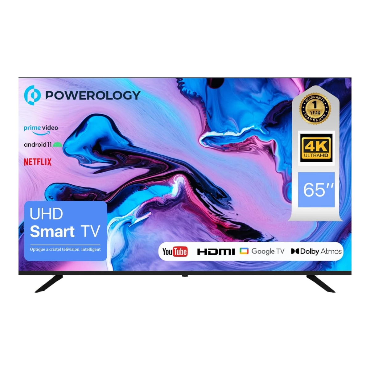 Powerology Android Smart TV 65 inch