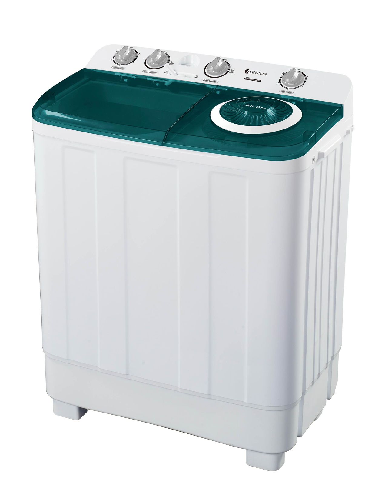 Gratus Washing Machine GSWM10KCDX1 White