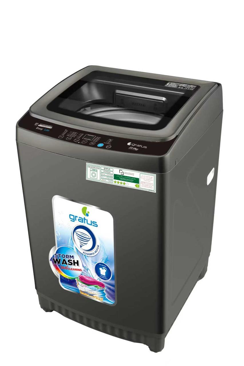 Gratus Washing Machine GFT22AKCDX1