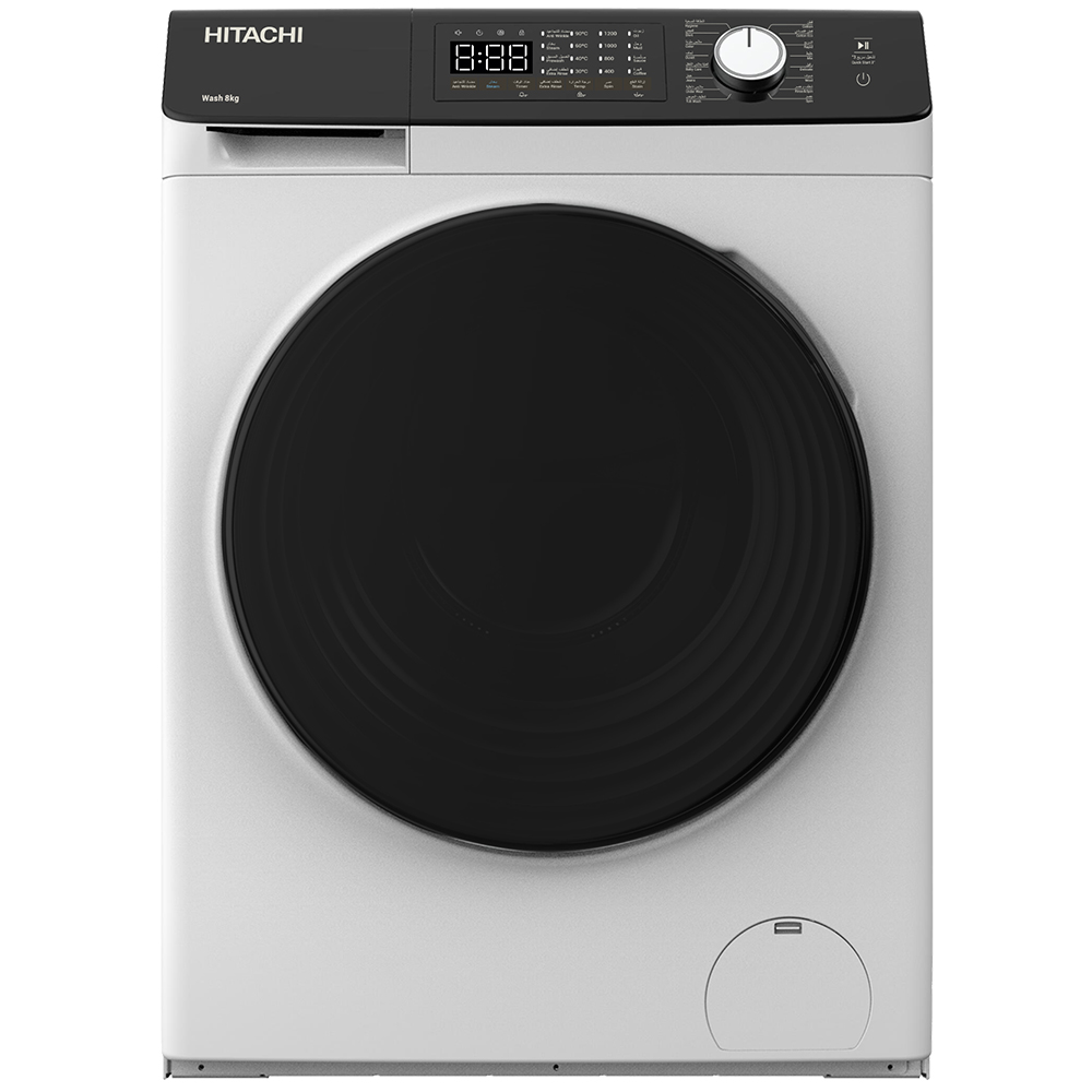 Hitachi Washing Machine BD-802HVOW White
