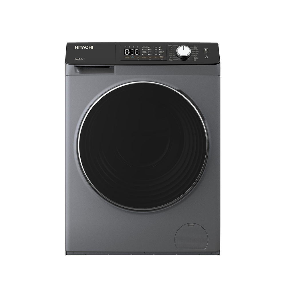 Hitachi Washing Machine BD-9504HVOS Silver