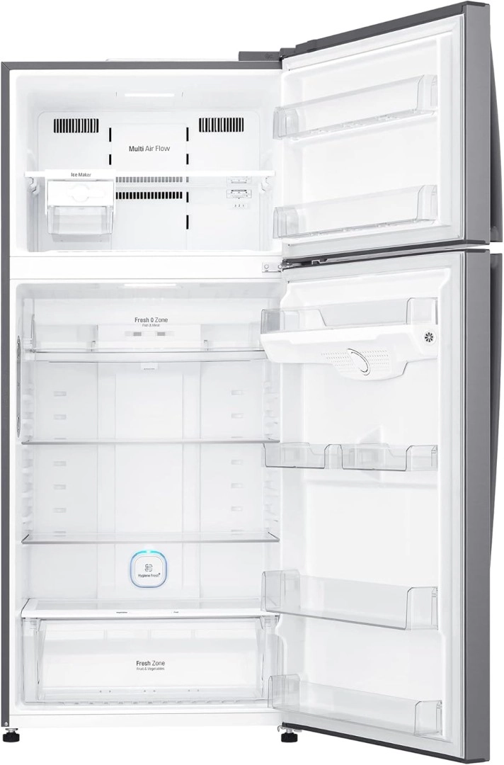 Холодильник LG GN-H702HMHL 506 л, серебристый