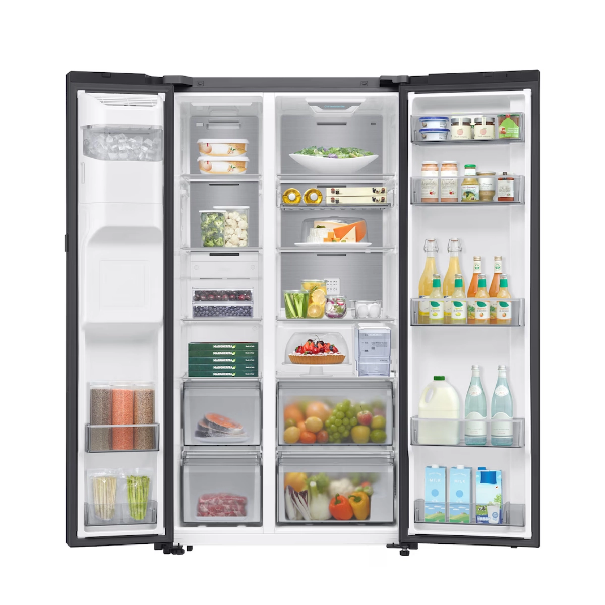 Samsung Refrigerator RS80F65J1F Dispenser Black