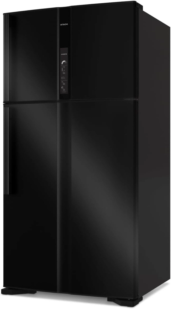 ثلاجة هيتاشي French Door سعة 990L أسود (RV990BBK)