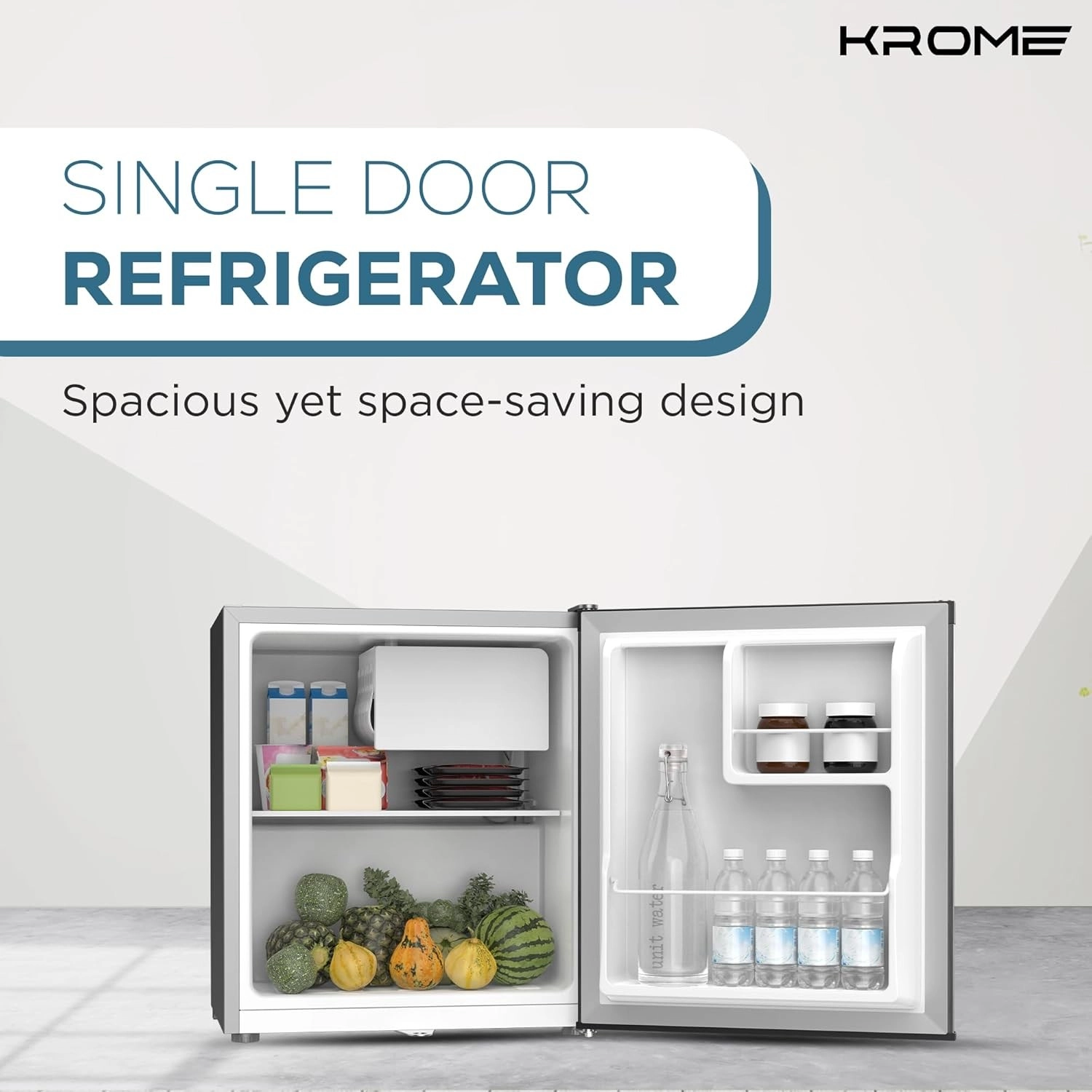Холодильник Krome 60L Direct Cool (KR-RDC60H)