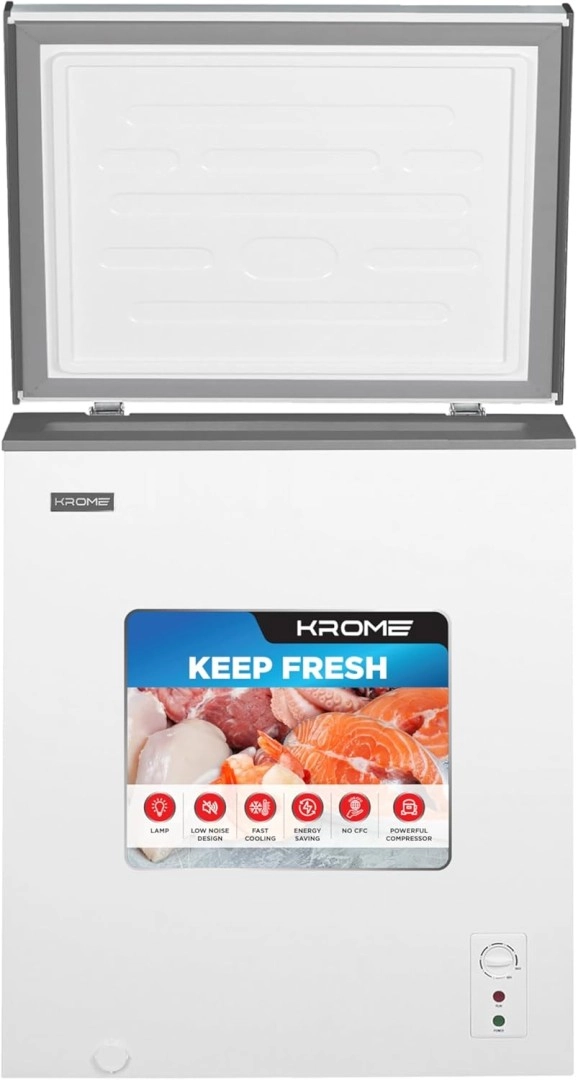 Морозильный ларь Krome 165L (KR-CF165R)