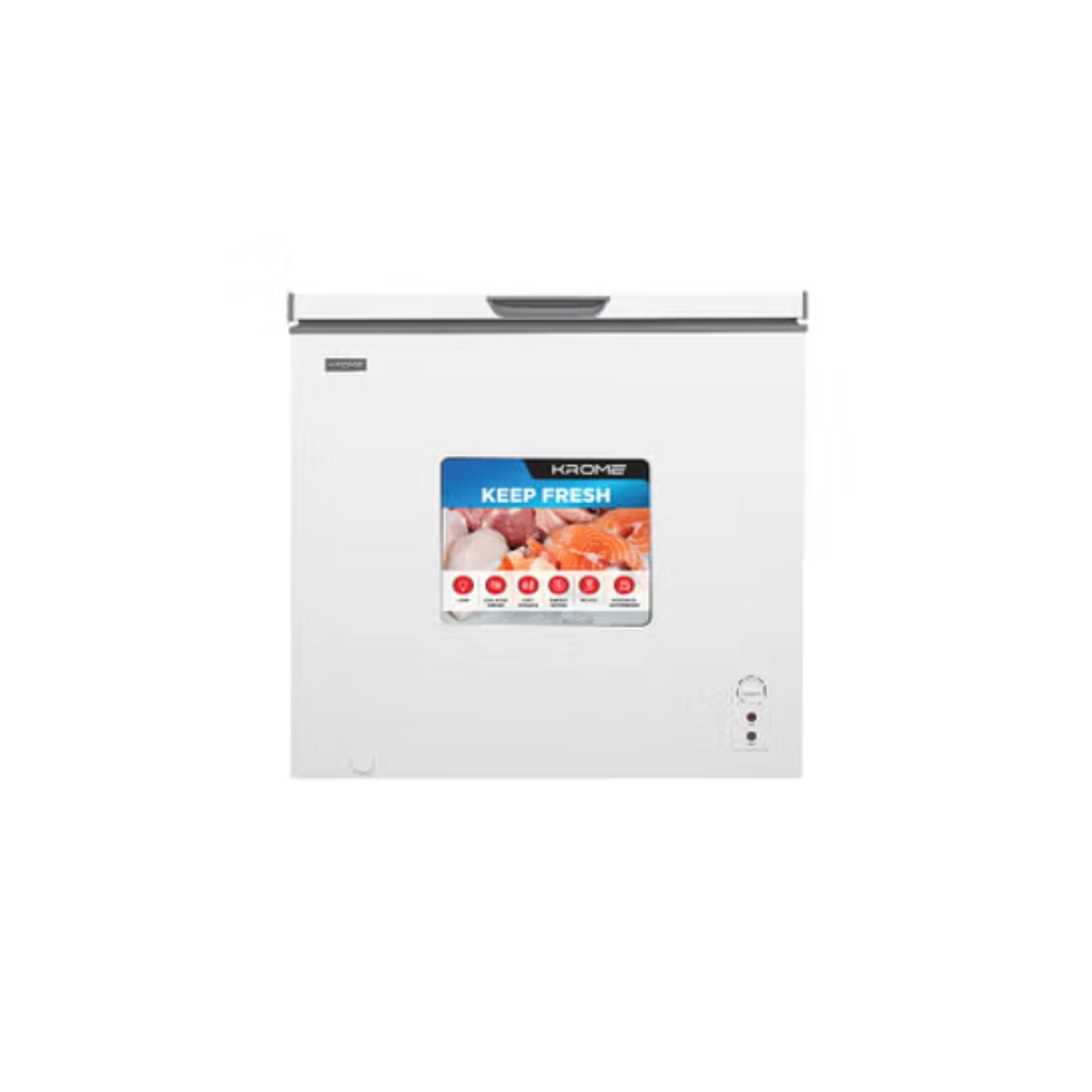 Морозильный ларь Krome 225L (KR-CF225R)