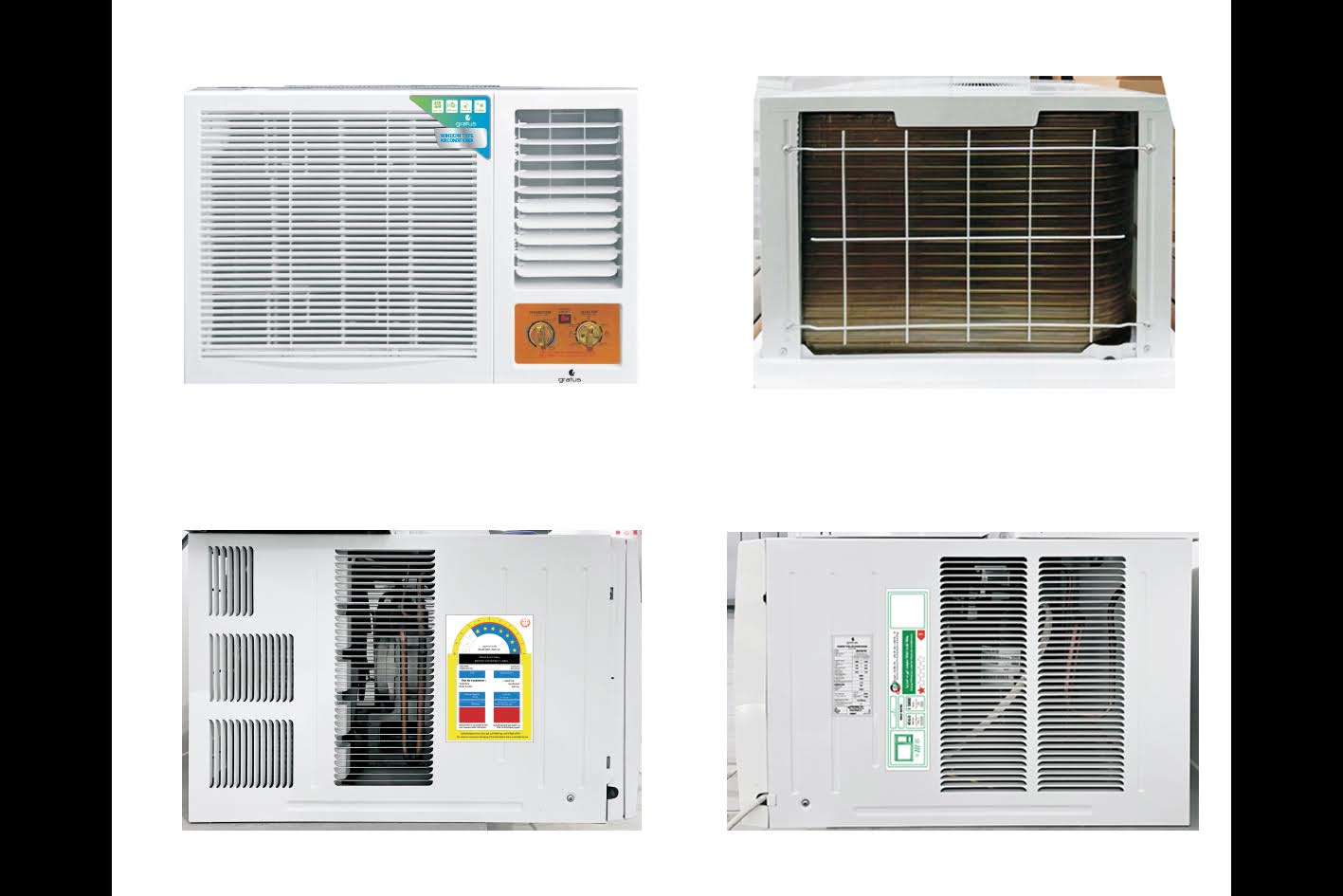 Gratus 18000 BTU Window Air Conditioner R410a GWAC185TRS