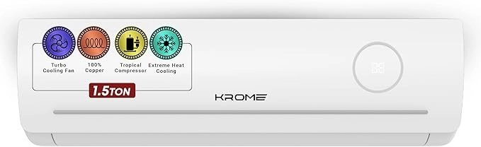 مكيف Krome 18000 BTU T3 R410 KR-SAP18EZT3