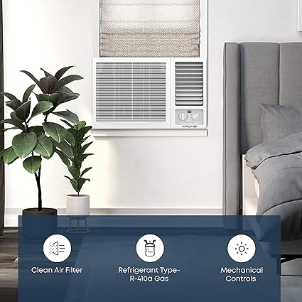 مكيف شباك Krome 18000 BTU T3 R410 KR-AWR18ST3