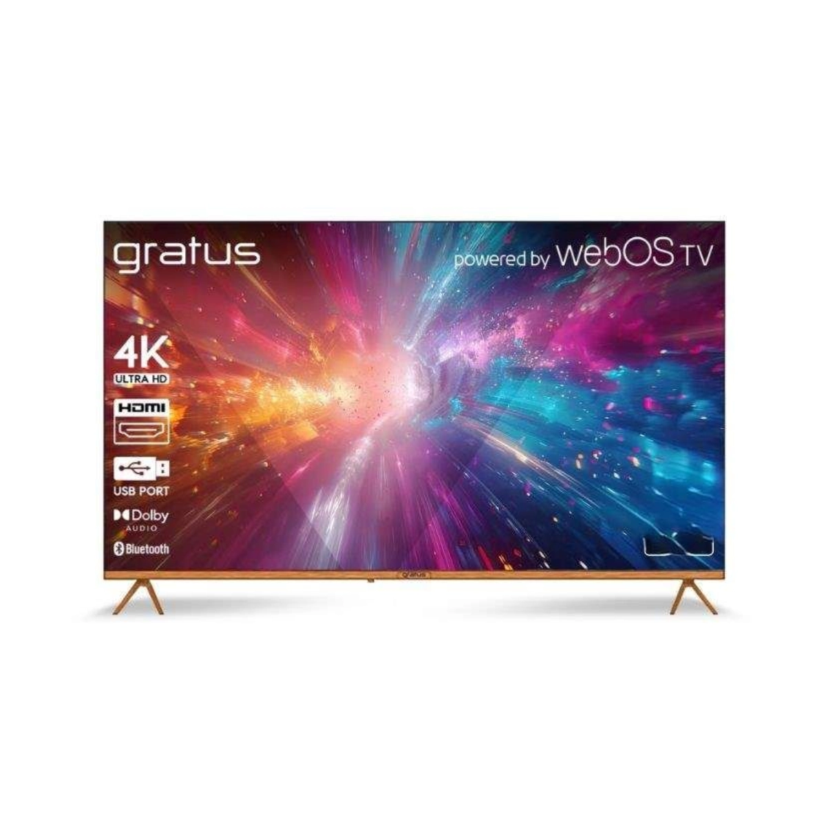 Смарт-телевизор Gratus 70 дюймов 4K UHD WebOS ThinQ AI Dolby Audio (LT70W4K23H)